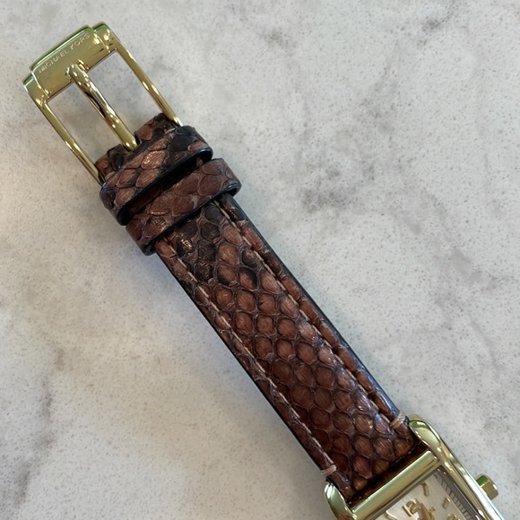 Michael Kors Taylor Python Watch - Picture 13 of 13